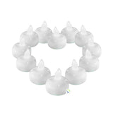 Velas LED Flotante Agua X1 Impermeables Luz Cálida MJ-020C