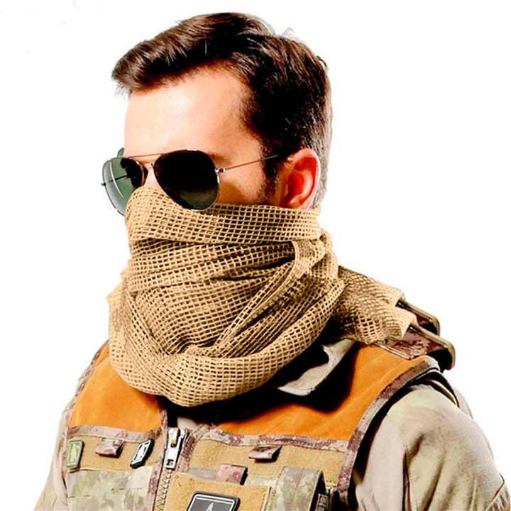 Bufanda Táctica Malla Camuflada Shemag Red Militar Camping RF 354