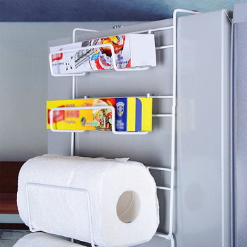 Rack Organizador De Cocina Para Refrigerador Metálico