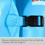 Chaleco Salvavidas Inflable Niños Flotador Piscina Broches MD291