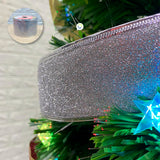 Cintas Decorativa Navideña Glitter  x5 Rollos 9.15M CH23-2