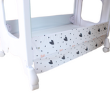 BAÑERA DE PIE CAMBIADOR TIN-103 BEBESITO CORAZÓN