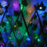 Luces Micro Led Pila Decoración Luz Navidad X 50 Luces Multicolor TX50B-C