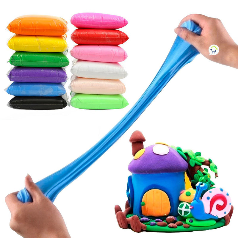 Foamy Moldeable x24 Plastilina Mágica Elástica N2062
