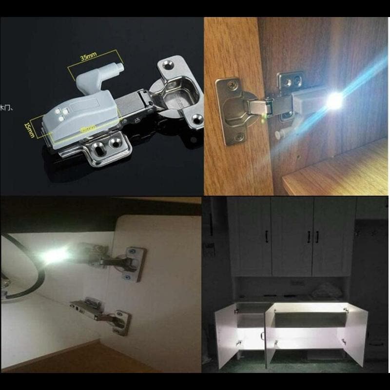 SET 4 LUCES LED para Gabinete y Armario