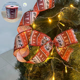 Cintas Decorativa Navideña Figuras x4 Rollos 9.15M CH23-2F