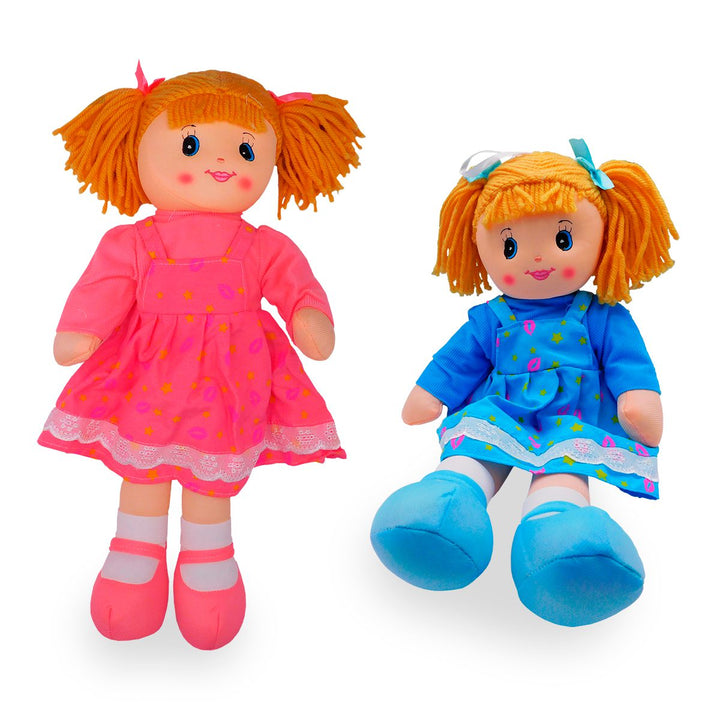 Muñeca De Trapo 50cm Peluche Grande Suave Con Vestido Niñas Bebés NL16-3