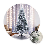 Árbol Navidad Efecto Nevado 1.80m 370 Ramas ANTYU1-180SNOW