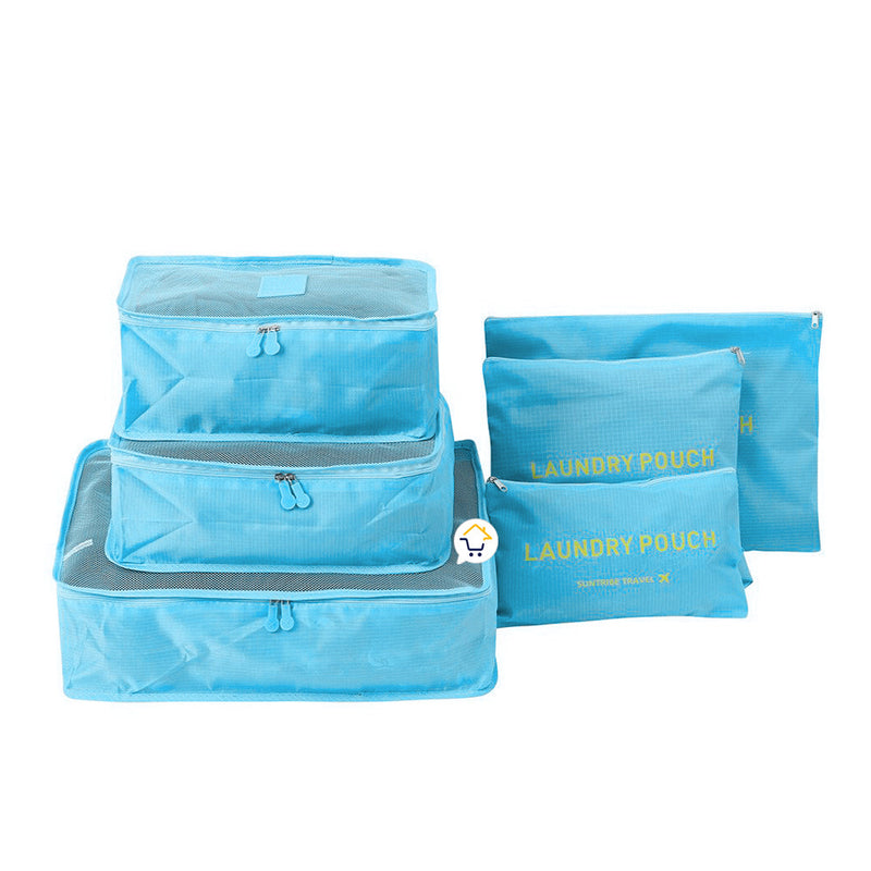 Organizador De Maleta Viajero Bolsos x6 Equipaje GM1911-211