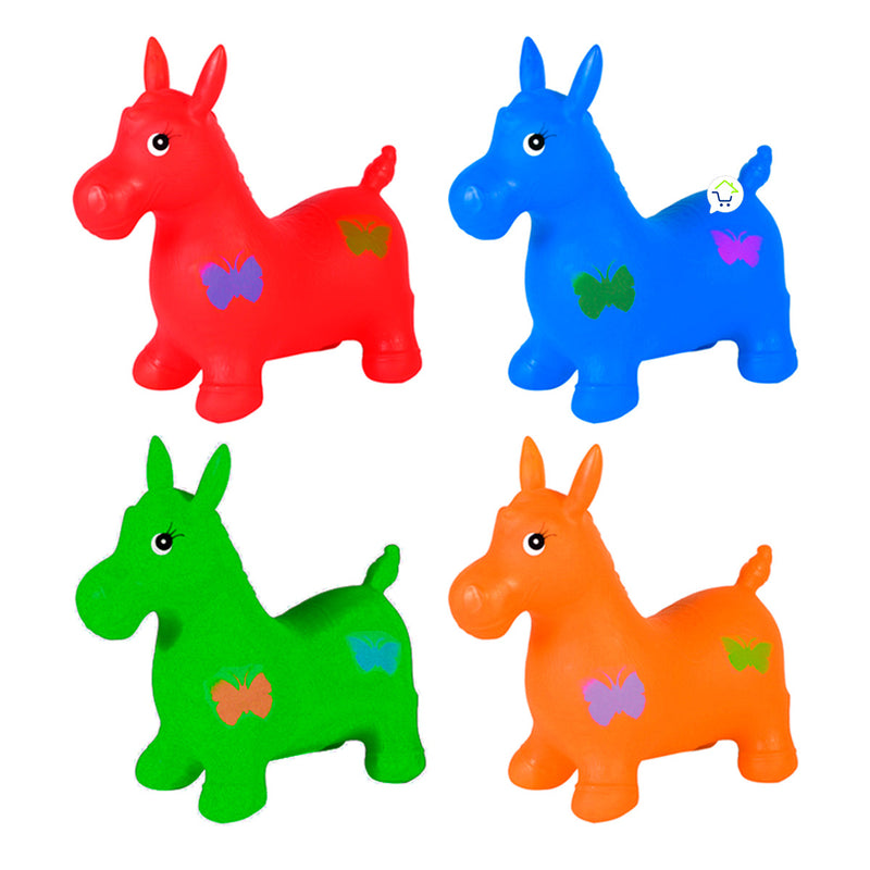 Juguete Inflable Caballo Saltarín Burrito Montable 288-2