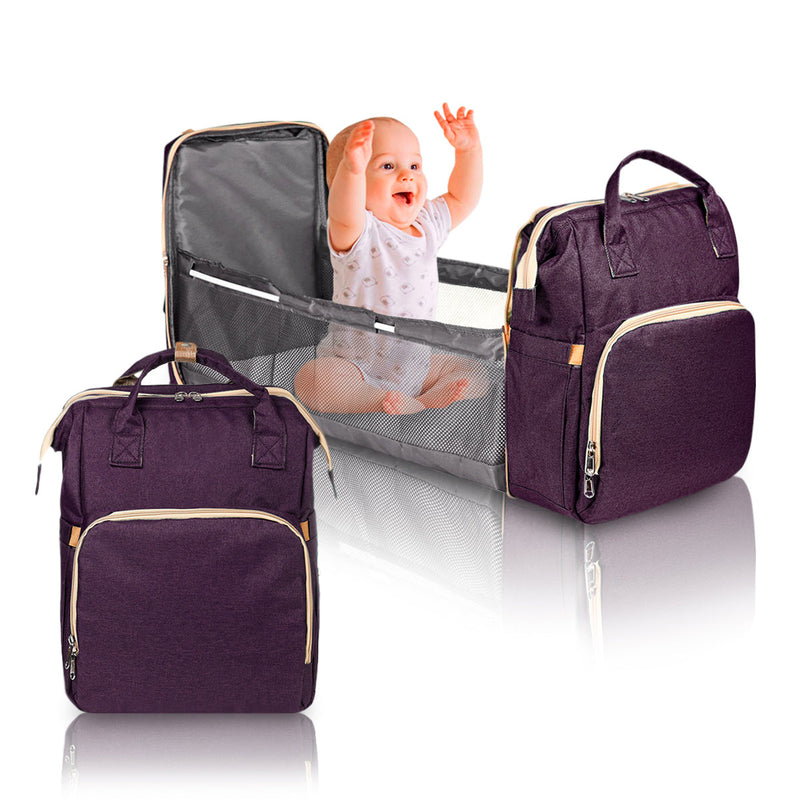Pañalera Portátil + Cuna Cambiador Plegable PS0066