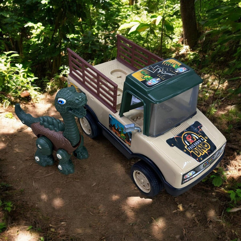 Camión con Sonido Dinosaurio Interactivo Juguete para Niños PF641