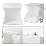 Mini Estudio Fotografía Caja de Luz LED Fotos Plegable HL11031