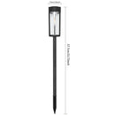 Luces solares para exteriores LED, lámpara de filamento redonda, adecuadas para patio, jardín, sendero, iluminación de paisaje, luces decorativas, luces de césped, luces con enchufe, decoraciones de Halloween, Navidad y fiestas 2/4/6 piezas