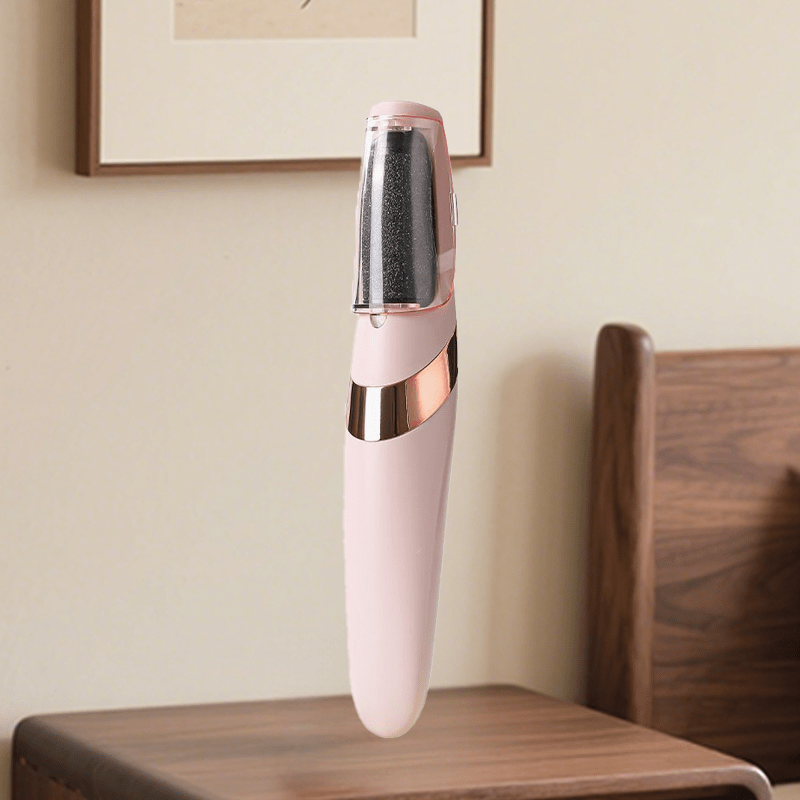 Lijadora eléctrica de pies, removida con dos cabezas abrasivas diferentes, ajustes de velocidad de dos velocidades, iluminación automática para una mejor eliminación de pies, regalo ideal para el Día del Padre, el Día de la Madre, el Día de San Valentín,