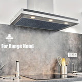 Filtro de Carbón de Alta Calidad para Campana Extractora, Filtro de Carbón Activado Ajustable para Aire Acondicionado, Ventilación, Hornos, Deshumidificador, Elimina Olores, 16'' X 48''x 1/8 Pulgada, 1 pieza