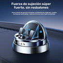 Soporte para Teléfono de Coche con Diseño Triangular Mejorado por Lisen - Sujeción Fuerte, Alta Calidad, Montura Giratoria para Salpicadero con Base de Silicona Nano para iPhone (Sin Necesidad de Batería)