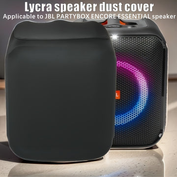 Cubierta de Protector de Polvo de Lycra para Altavoz, Adecuada para JBL PartyBox Encore Essential Altavoz Portátil de Fiesta, Cubierta de Protección Elástica para Carcasa de Altavoz, Material Lycra, Adecuada para JBL Partybox Encore Essential Altavoz Ina