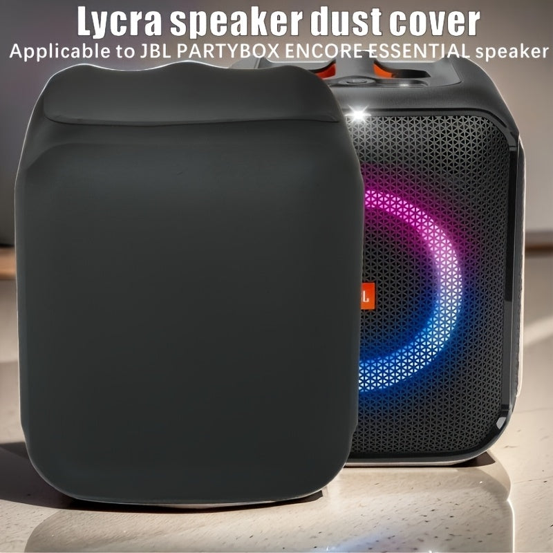 Cubierta de Protector de Polvo de Lycra para Altavoz, Adecuada para JBL PartyBox Encore Essential Altavoz Portátil de Fiesta, Cubierta de Protección Elástica para Carcasa de Altavoz, Material Lycra, Adecuada para JBL Partybox Encore Essential Altavoz Ina