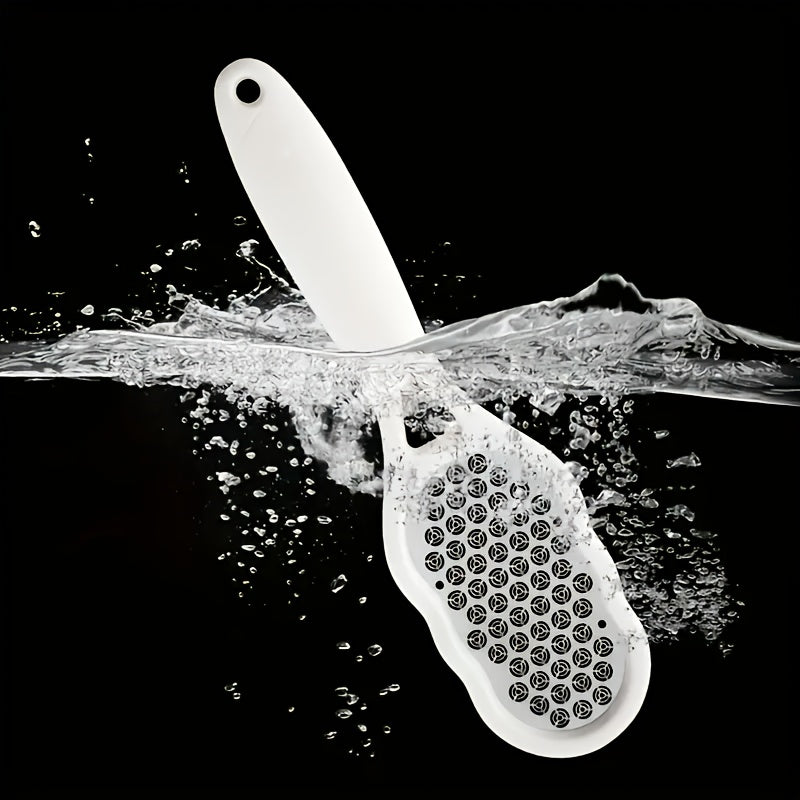Exfoliador Profesional de Pies y Amoladora de Uñas - Herramienta de Plástico Resistente con Doble Agarre, Diseño Antioxido y Alta Calidad - Para Hogar, Salón, Pedicura - Previene Infecciones Fúngicas y Pie de Atleta - Esencial para Hombres y Mujeres, Man