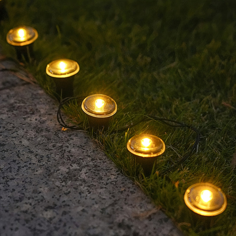 30/15 piezas, luces solares para jardín, 8 modos de destello, apagado automático de luz diurna, encendido automático de noche, IP54 impermeable, luces de jardín adecuadas para patios, jardines, caminos, Día de San Valentín, decoraciones navideñas.
