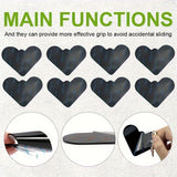 4/8/16/32pcs Pegatinas Antideslizantes para Alfombras Autoadhesivas Lavables Alfombrillas de Baño para Prevenir Deslizamientos en Cocina, Baño y Pasillo