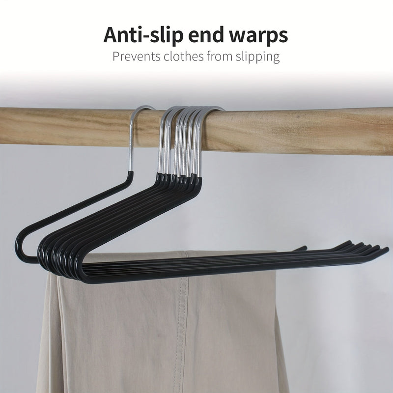 Perchas para Pantalones de Extremo Abierto (Negro)