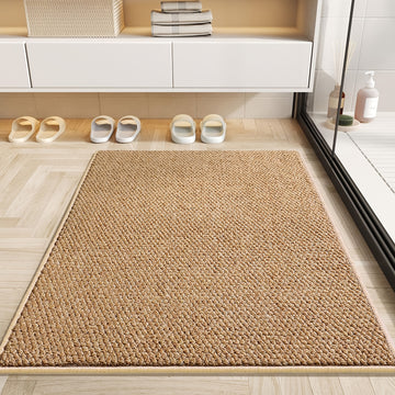 Alfombra de Puerta Suave y Absorbente - Fácil de Limpiar, Patrón Geométrico para Uso Interior/Exterior - Perfecta para Entradas, Dormitorios y Más, Tapetes para el Hogar