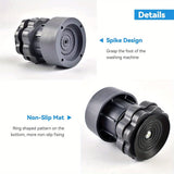 4 Piezas de Dampenadores de Lavadora, Dampenadores Ajustables, Altura Ajustable, Lavadora y Secadora