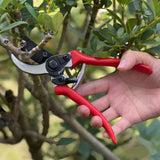 Tijeras de poda profesionales de acero al carbono de 8,5 pulgadas, tijeras de poda de mano de alta resistencia, herramientas de tijeras de jardinería, operación manual moderna, no requiere electricidad