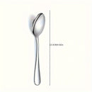 Juego de 30 Cucharas de Café Mini de Acero Inoxidable - Duraderas, Pulidas como un Espejo para Postres, Té, Helado - Ideales para Fiestas, Bodas, Uso en Cocina y Comedor