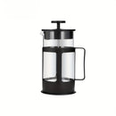 1pc Cafetera de Prensa Francesa 350ml - Vidrio Borosilicato Resistente al Calor y a Explosiones, Filtro de Acero Inoxidable, Multifuncional para Café, Té, Leche - Diseño Moderno Duradero para Uso en Casa y Oficina, Prensa de Café Portátil, Preparación de