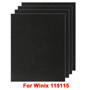 4pcs Pre-filtros de Carbón Activado para Purificadores de Aire Winix - Control de Olores, Compatibles con los Modelos AM90, C535, 5300-2