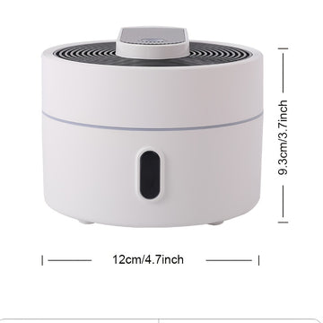 Difusor de aromas ultrasónico A3, humidificador de niebla fría con filtro de mecha, eliminador de olores silencioso para oficina y dormitorio, material plástico, tensión de funcionamiento ≤36V