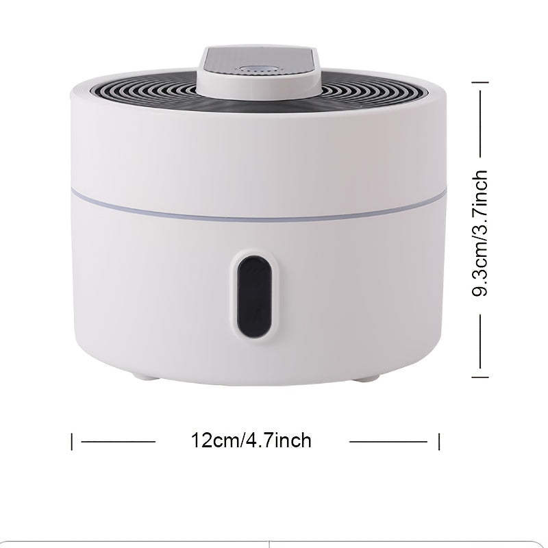 Difusor de aromas ultrasónico A3, humidificador de niebla fría con filtro de mecha, eliminador de olores silencioso para oficina y dormitorio, material plástico, tensión de funcionamiento ≤36V