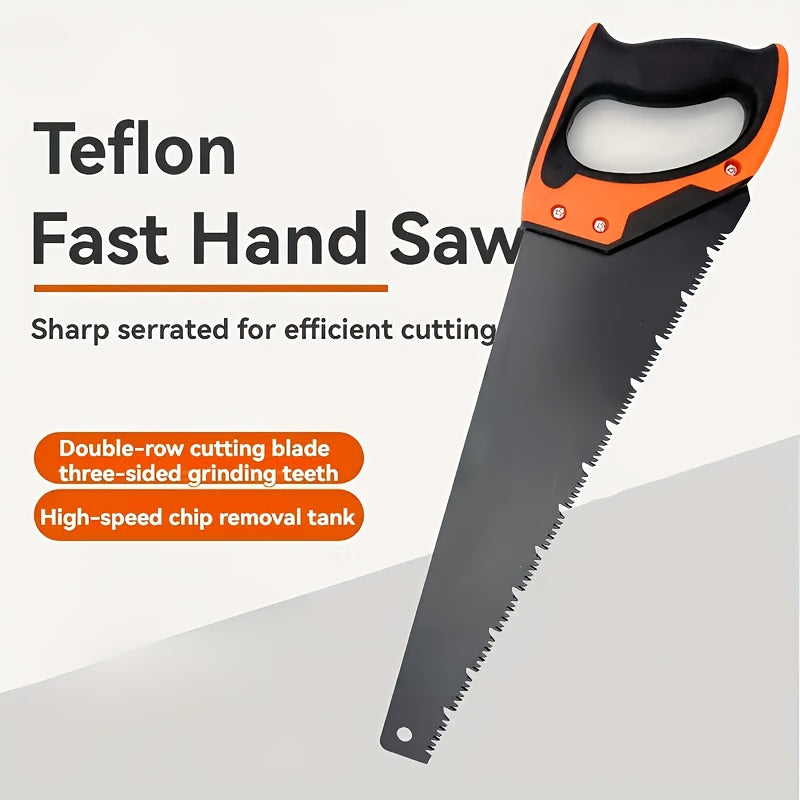 1 pieza/2 piezas, sierra manual profesional, adecuada para cortar madera, plástico o metal, no requiere energía eléctrica, ideal para cortar y derribar árboles, con un diseño duradero y ligero.