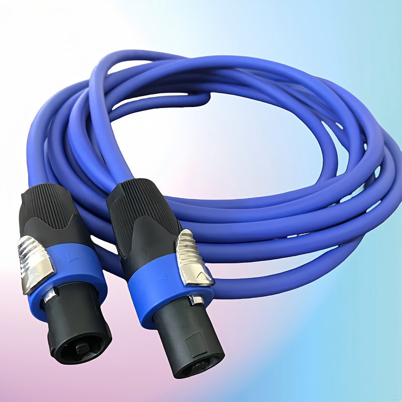 Accesorios de Audio DIY 2*1.5 Metro Cuadrado Cable de Conexión de Cobre Libre de Oxígeno, Conexión Profesional de Equipo de Conexión de Cabeza de Cuatro Núcleos Ohm en Gabinete