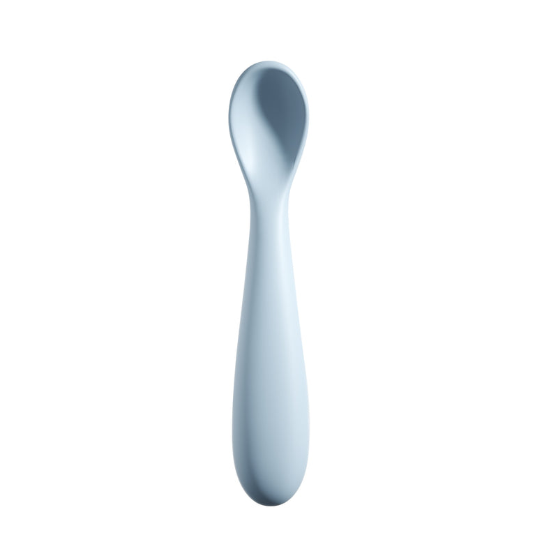 1pc/6pcs Cucharas de Silicona para Niños - Suaves, Libres de BPA, Fáciles de Limpiar y Portátiles para Autocomida y Destete