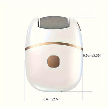 Amoladora Eléctrica para Pies Recargable de 1 Pieza, Amoladora para Pulir Cuero Sintético Grueso, Amoladora para Pies