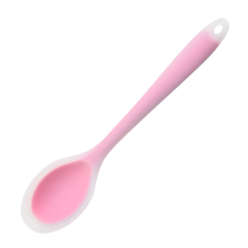1 Unidad, Espátula De Silicona Para El Hogar, Cuchara De Silicona Para El Hogar, Cuchara Secreta Todo Incluido Para La Cocina Del Hogar, Para Sopa, Para Revolver, Para Ensalada
