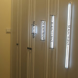 Luz LED con sensor de movimiento recargable con montaje magnético - Brillo ajustable para dormitorios, armarios y más, alimentada por USB, acabado pulido, control de botón, fijo desmontable, iluminación de cabecera, fijo de luz elegante, plástico durader