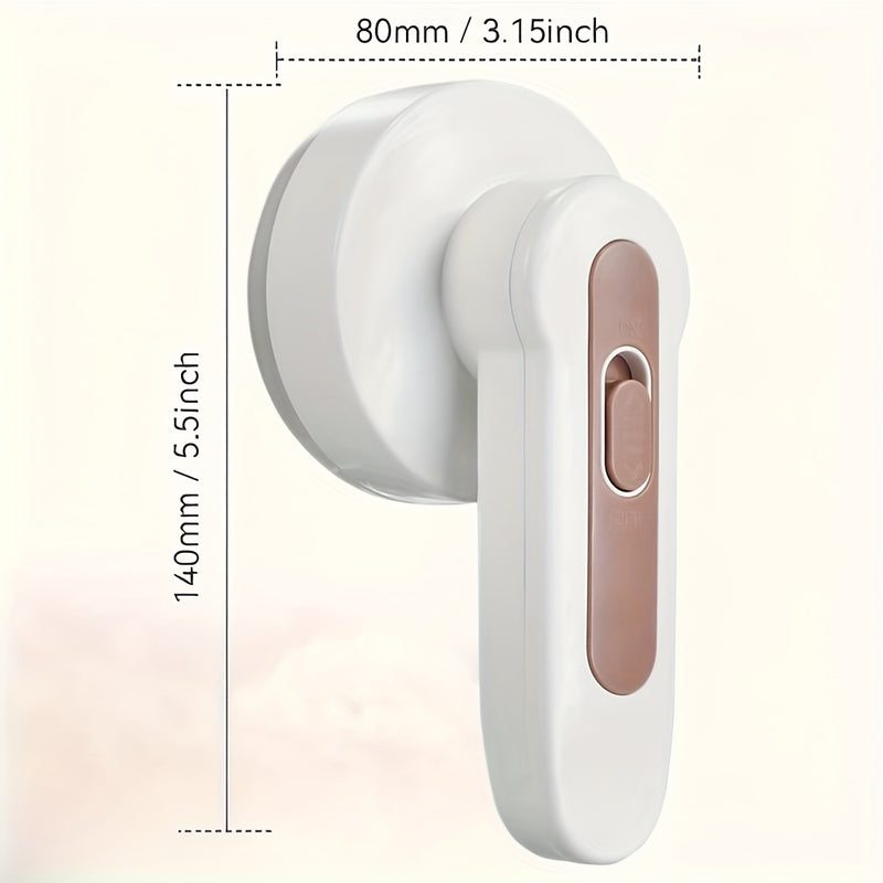 Afelpillador Eléctrico para Ropa, Eliminador de Pelusas con 1 Cuchilla de Repuesto, Despeluzcador de Suéteres y Prendas Tejidas, Ideal para Abrigos, Bufandas, Guantes, Muebles, Cortinas y Bolas de Pelusa