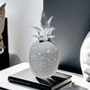 Elegante decoración de piña de resina 3D, estilo Art Deco, ideal para decoración de hogar y fiestas, regalo perfecto para Navidad, Día de San Valentín, Acción de Gracias, Día de la Madre, graduación - No se necesita electricidad, decoraciones de piña.