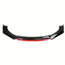 Kit de 4 piezas de separador y difusor universal para parachoques delantero de auto, protector de autopartes