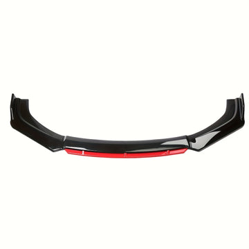 Kit de 4 piezas de separador y difusor universal para parachoques delantero de auto, protector de autopartes