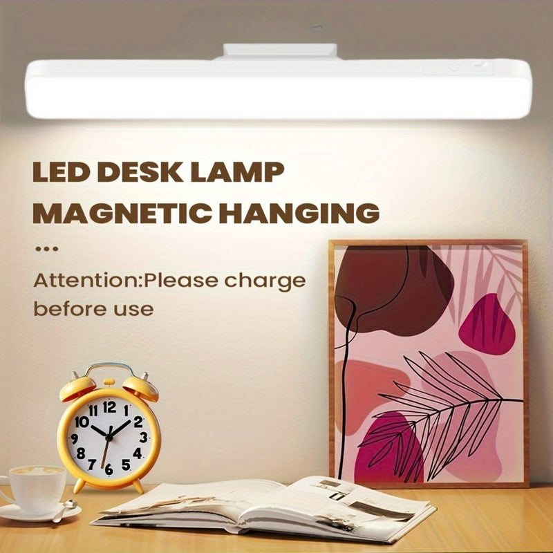 Luces LED, luces magnéticas, espejos de maquillaje, faros, lámparas nocturnas para cama, luces de lectura, luces de pared, lámpara de gabinete, 800mAh, sensor táctil, ideales para dormitorio, vestidor y baño