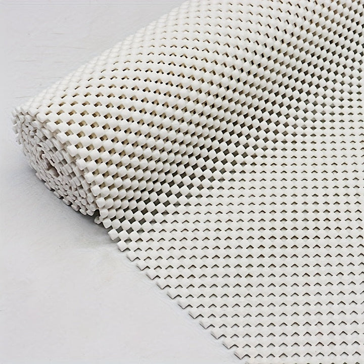 Alfombra de baño antideslizante de tejido de punto, resistente, lavable, moldeada por prensado térmico, con superficie antideslizante para sofá, colchón, felpudo y tapete