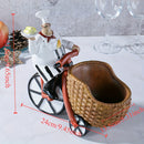 Soporte para Vino de Chef Encantador y Cisne - Pieza Decorativa de Estilo Europeo en Resina para el Hogar, Sala de Estar o Almacenamiento de Enfriadores de Vinos, Capacidad para Múltiples Botellas con Diseño Elegante