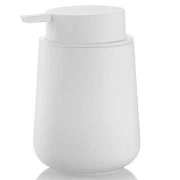 Dispensador de Jabón Mate 11oz - Estilo Moderno y Minimalista, Apto para Encimeras de Baño y Cocina, Recargable