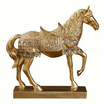 1pc Adorno de la Suerte Caballo para el Éxito Regalo de Vacaciones Modelo de Entrada de Hogar Decoración de Oficina y Habitación Regalo de Mudanza a Nueva Casa